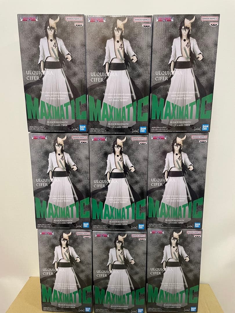 BLEACH MAXIMATIC ULQUIORRA CIFER フィギュア9体 - メルカリ