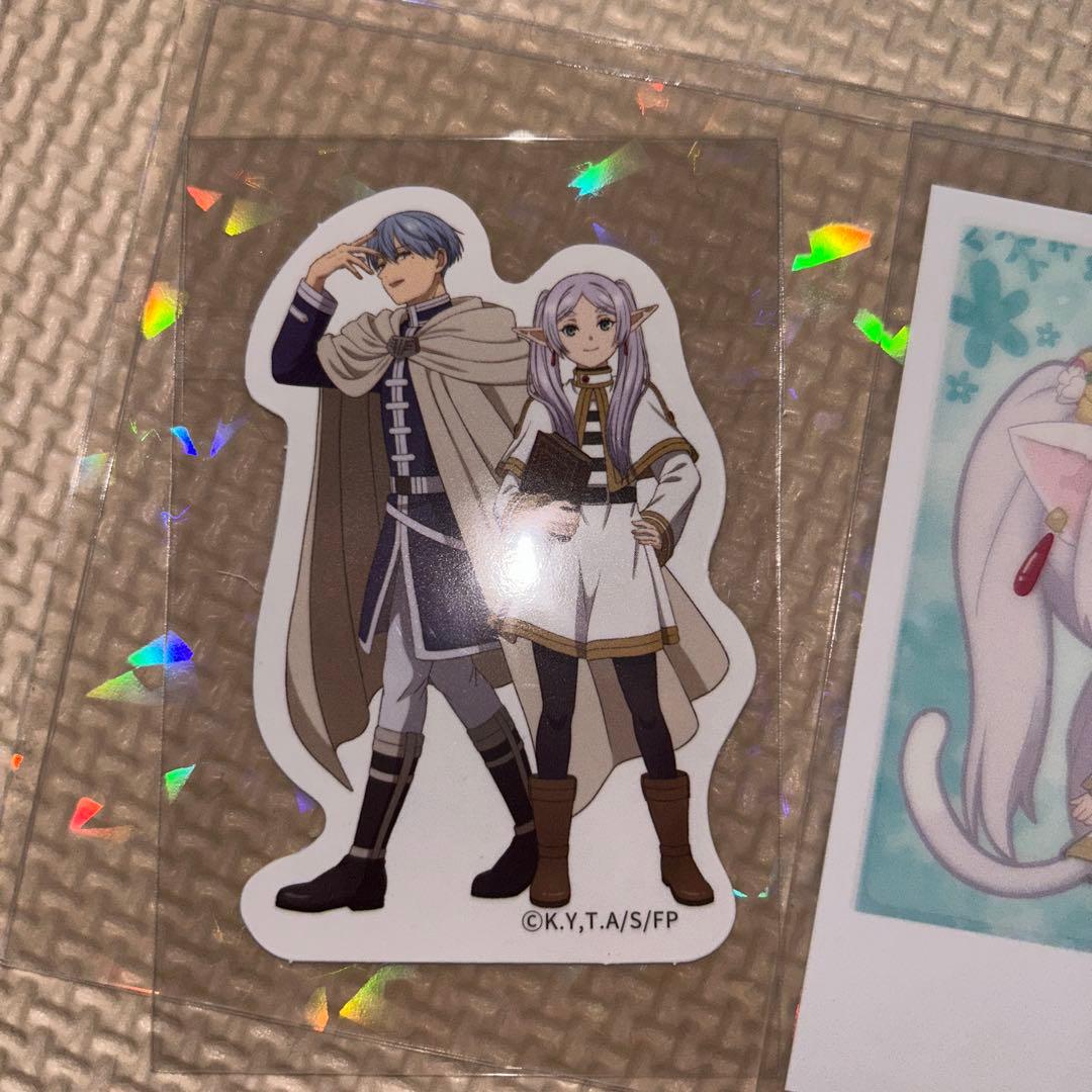 葬送のフリーレン 特典 チェキ風カード ステッカー - メルカリ