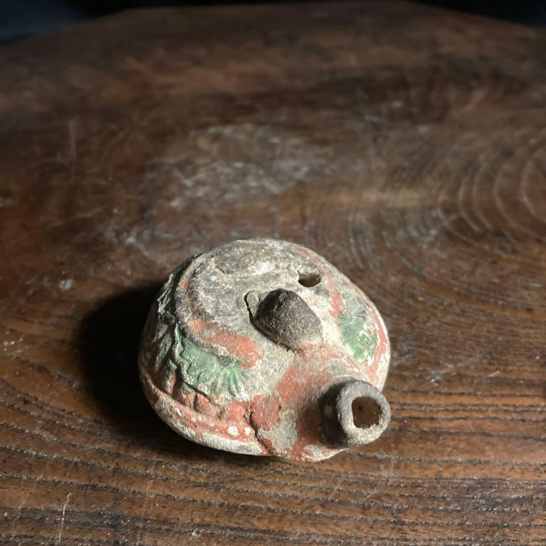 新年赤札セール❗️【ギャラリー三益】古美術 宋代磁州窯 古赤絵水滴