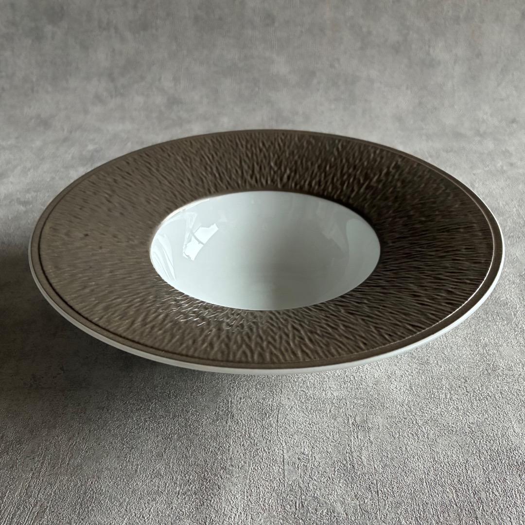 RAYNAUD レイノー ミネラル グレージュ リムスープ 22×H6cm - メルカリ