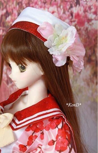 WR92　BJD　1/3　ドール 衣装　セーラー服　7点セット　ハンドメイド