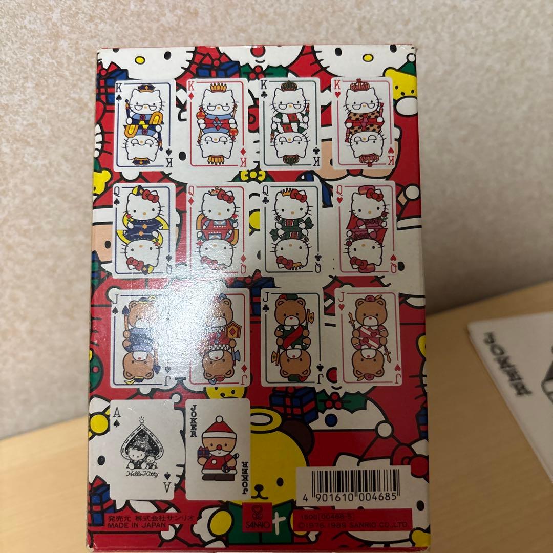 超レア】ハローキティ クリスマス ビッグトランプ - メルカリ