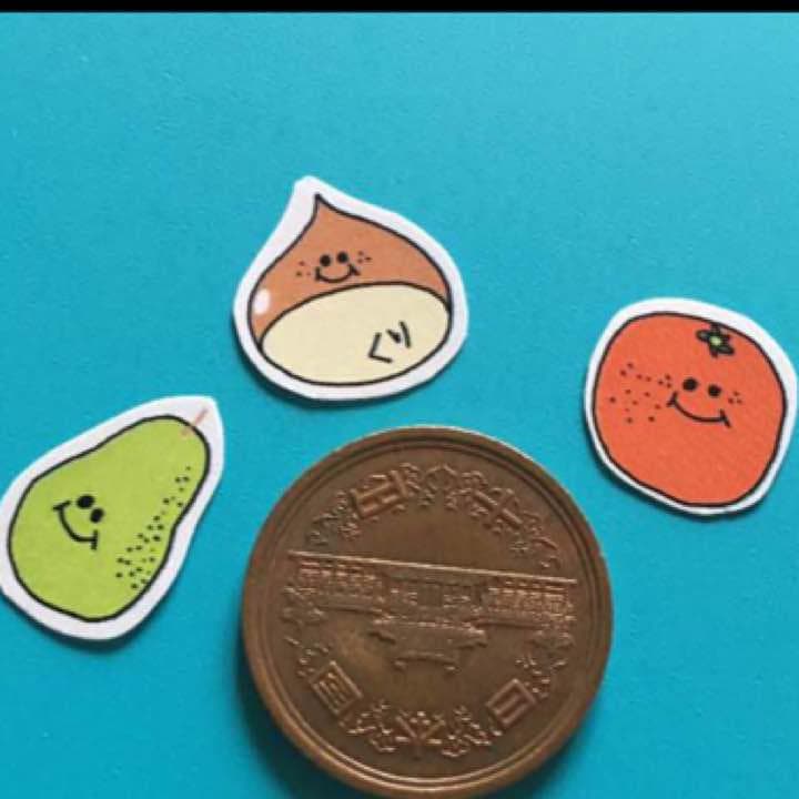 食べ物フレークシール☆野菜フレークシール①