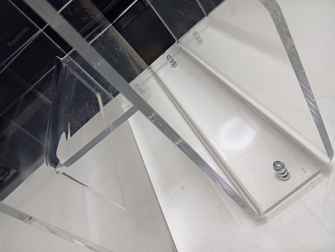 希少　EMPORIUM社　スペースエイジ　デザイナーズ　アクリル　ブックシェルフ