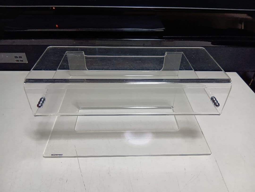 希少　EMPORIUM社　スペースエイジ　デザイナーズ　アクリル　ブックシェルフ