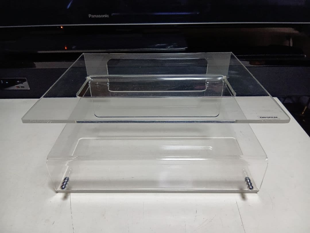 希少　EMPORIUM社　スペースエイジ　デザイナーズ　アクリル　ブックシェルフ