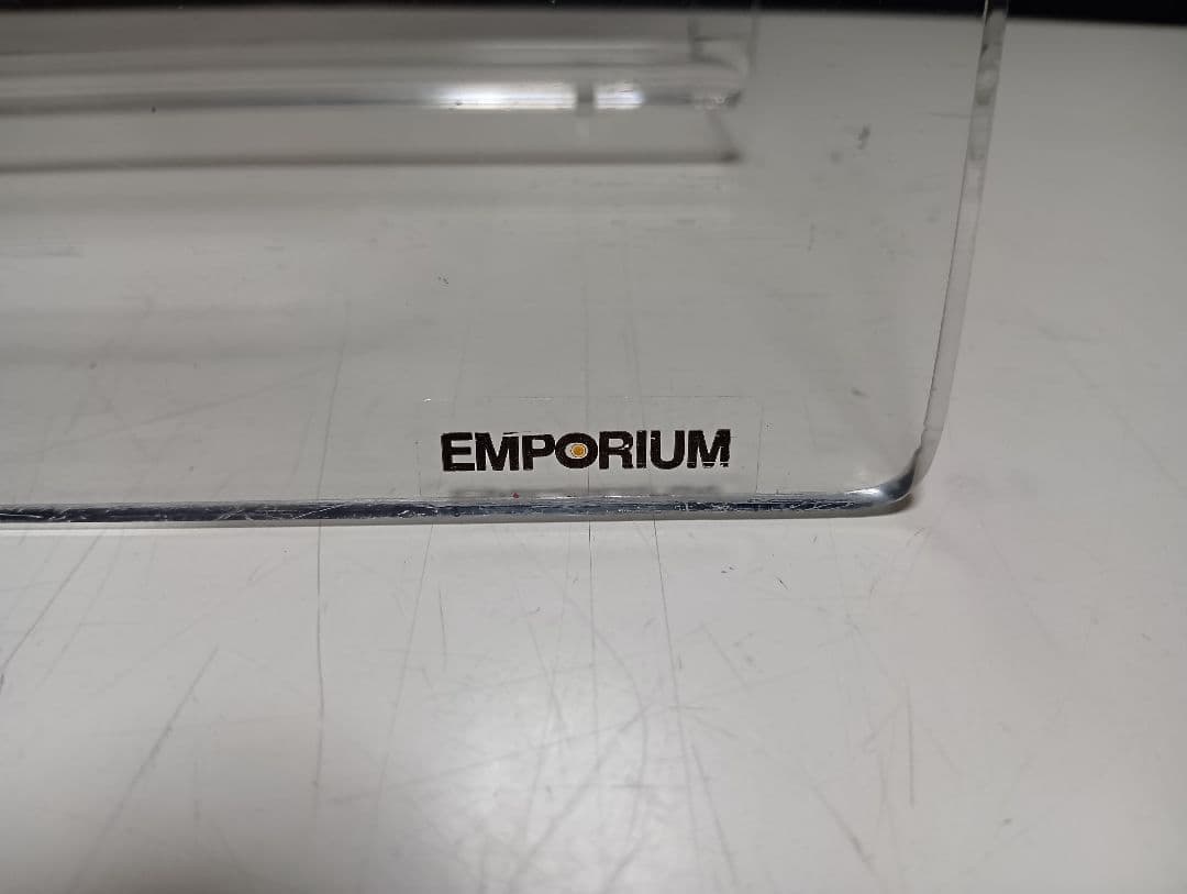 希少　EMPORIUM社　スペースエイジ　デザイナーズ　アクリル　ブックシェルフ