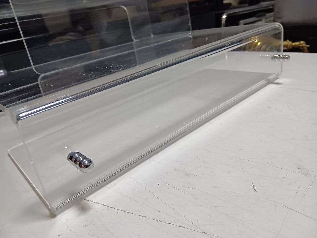 希少　EMPORIUM社　スペースエイジ　デザイナーズ　アクリル　ブックシェルフ