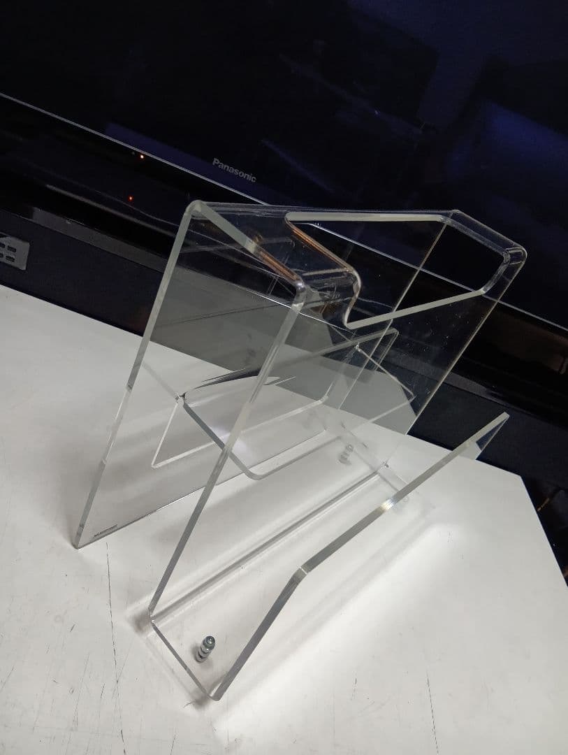 希少　EMPORIUM社　スペースエイジ　デザイナーズ　アクリル　ブックシェルフ