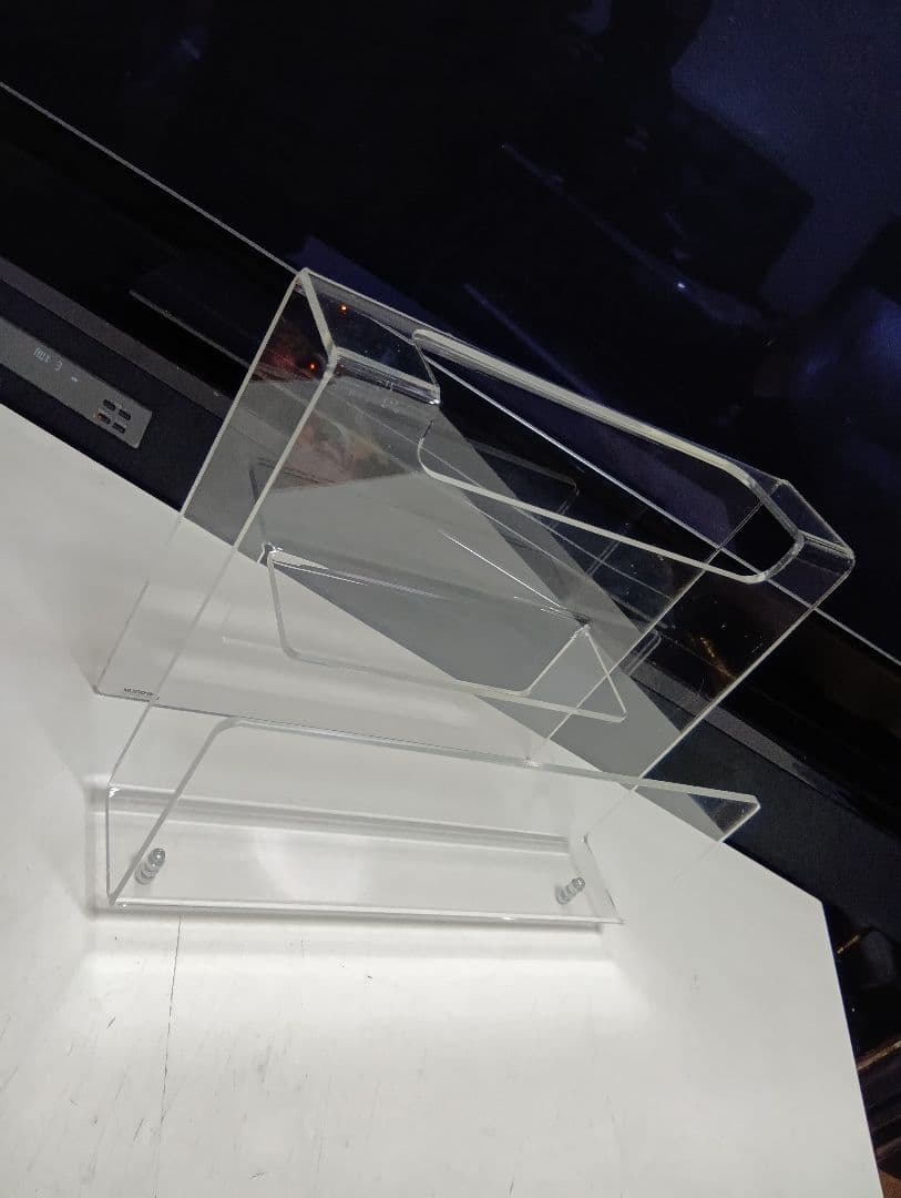 希少　EMPORIUM社　スペースエイジ　デザイナーズ　アクリル　ブックシェルフ