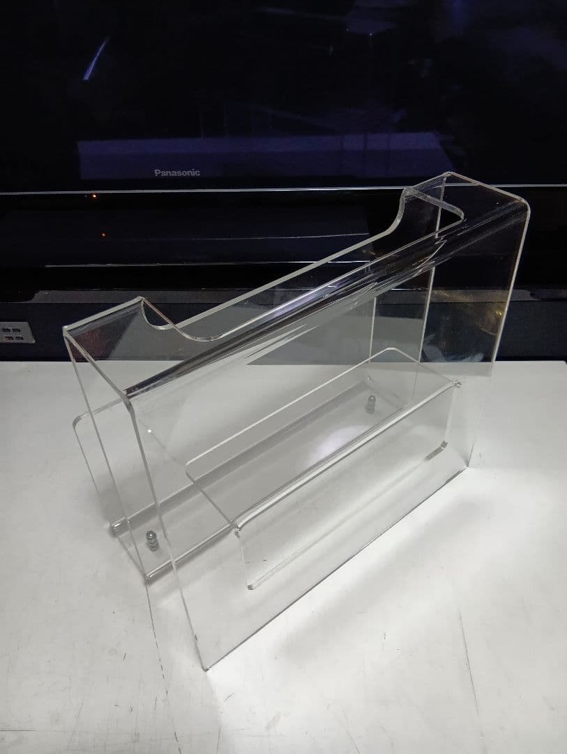 希少　EMPORIUM社　スペースエイジ　デザイナーズ　アクリル　ブックシェルフ