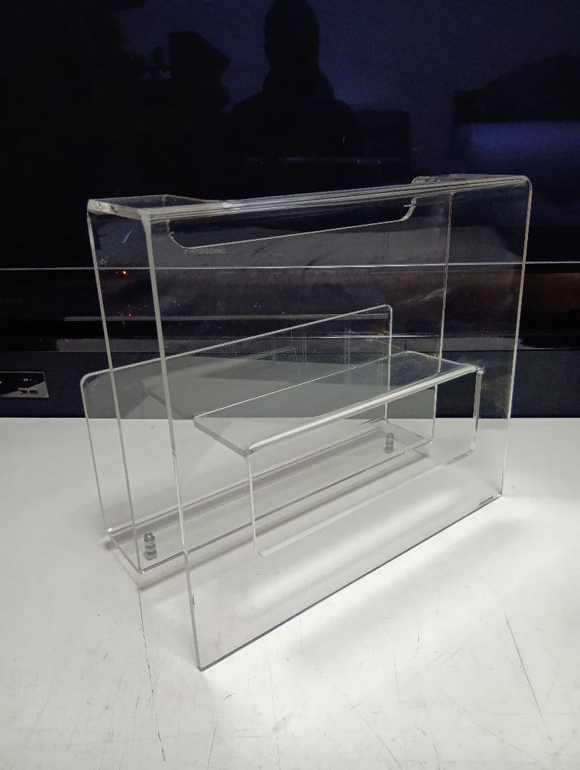 希少　EMPORIUM社　スペースエイジ　デザイナーズ　アクリル　ブックシェルフ