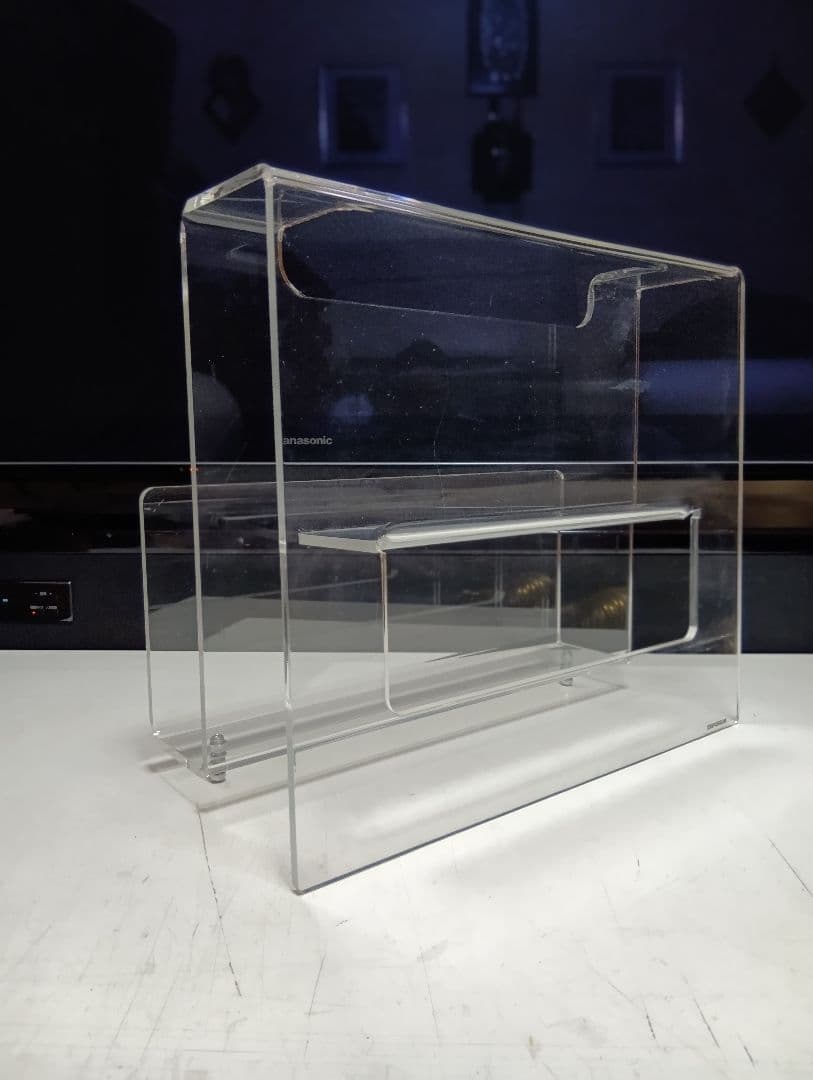 希少　EMPORIUM社　スペースエイジ　デザイナーズ　アクリル　ブックシェルフ