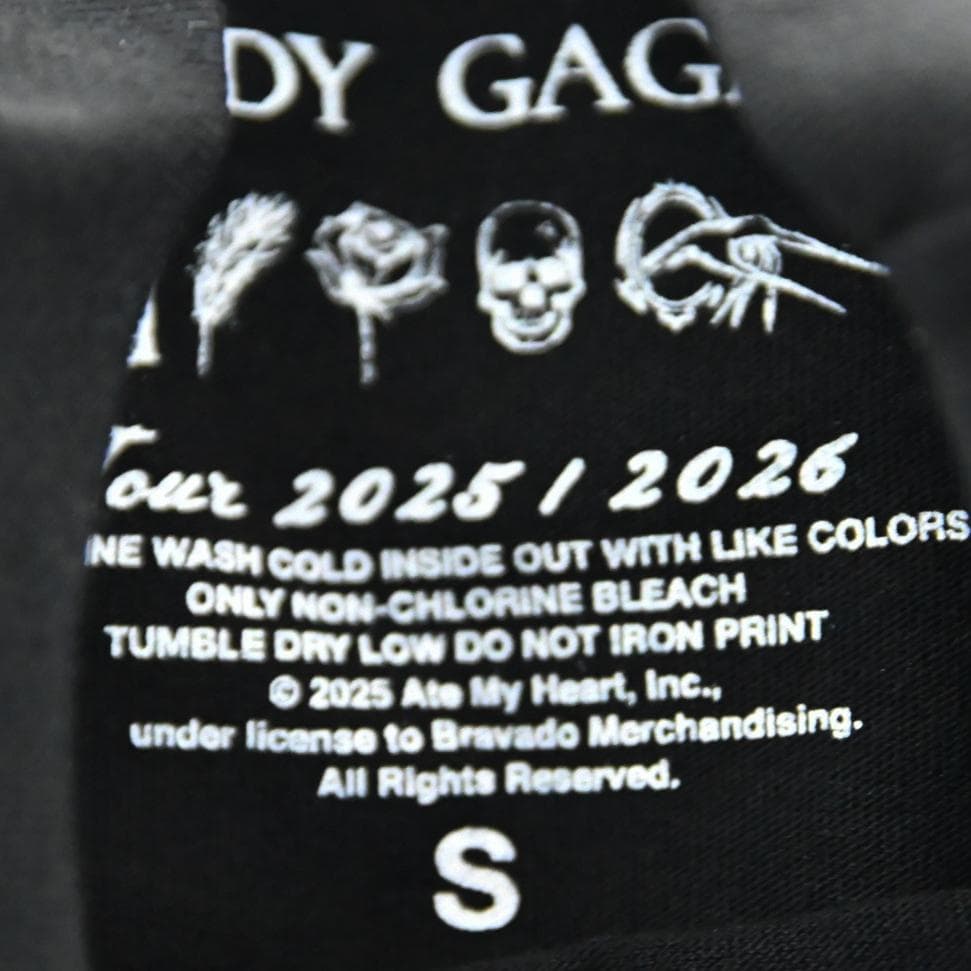 Sサイズ】レディー・ガガ ライブTシャツ VANISH - メルカリ