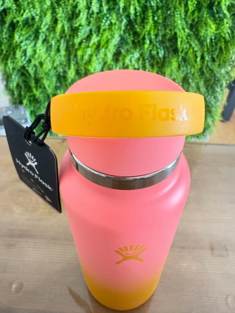 【ハワイ限定】Hydro Flask グラデーション水筒32oz オレンジピンク