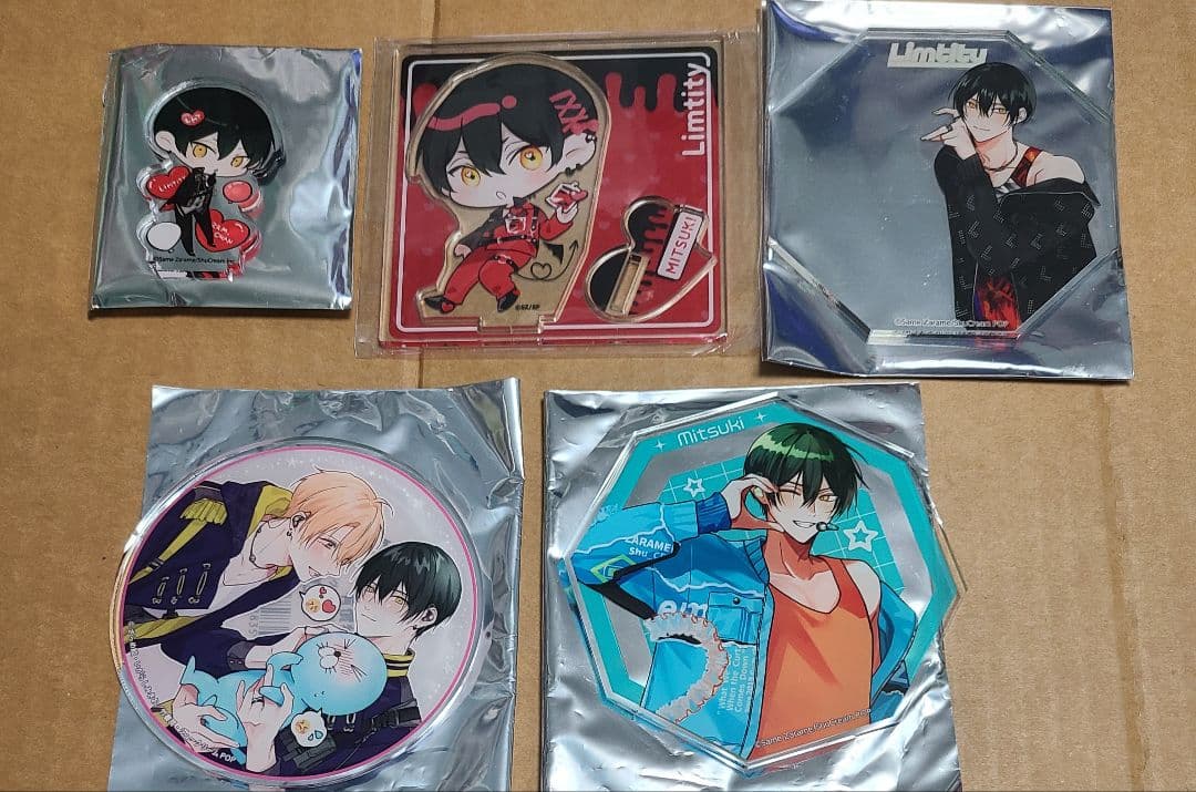 幕が下りたら僕らは番 アクスタ ぬい ざらめ鮫 蜂谷密生 セット - メルカリ