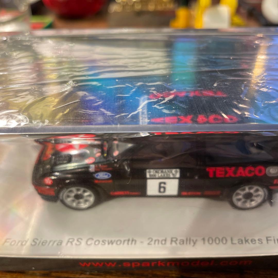絶版 1/43 テキサコ フォード シエラ RS コスワース 1987 WRC - メルカリ