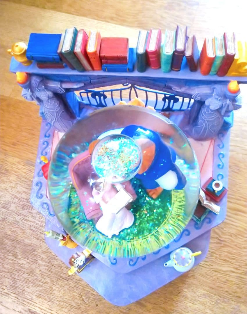 Disney 美女と野獣 スノーグローブ オルゴール