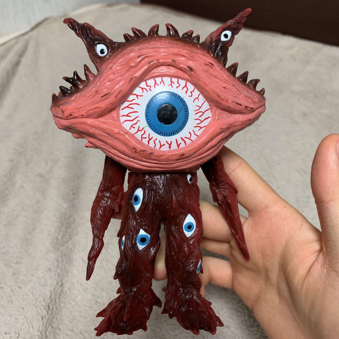 激レア】ウルトラマン 怪獣 特撮 ガンQ ソフビ ソフト人形 円谷プロ