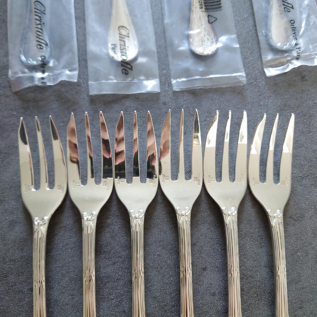 クリストフル リュバン ケーキフォーク コーヒースプーン 未開封含む 12点