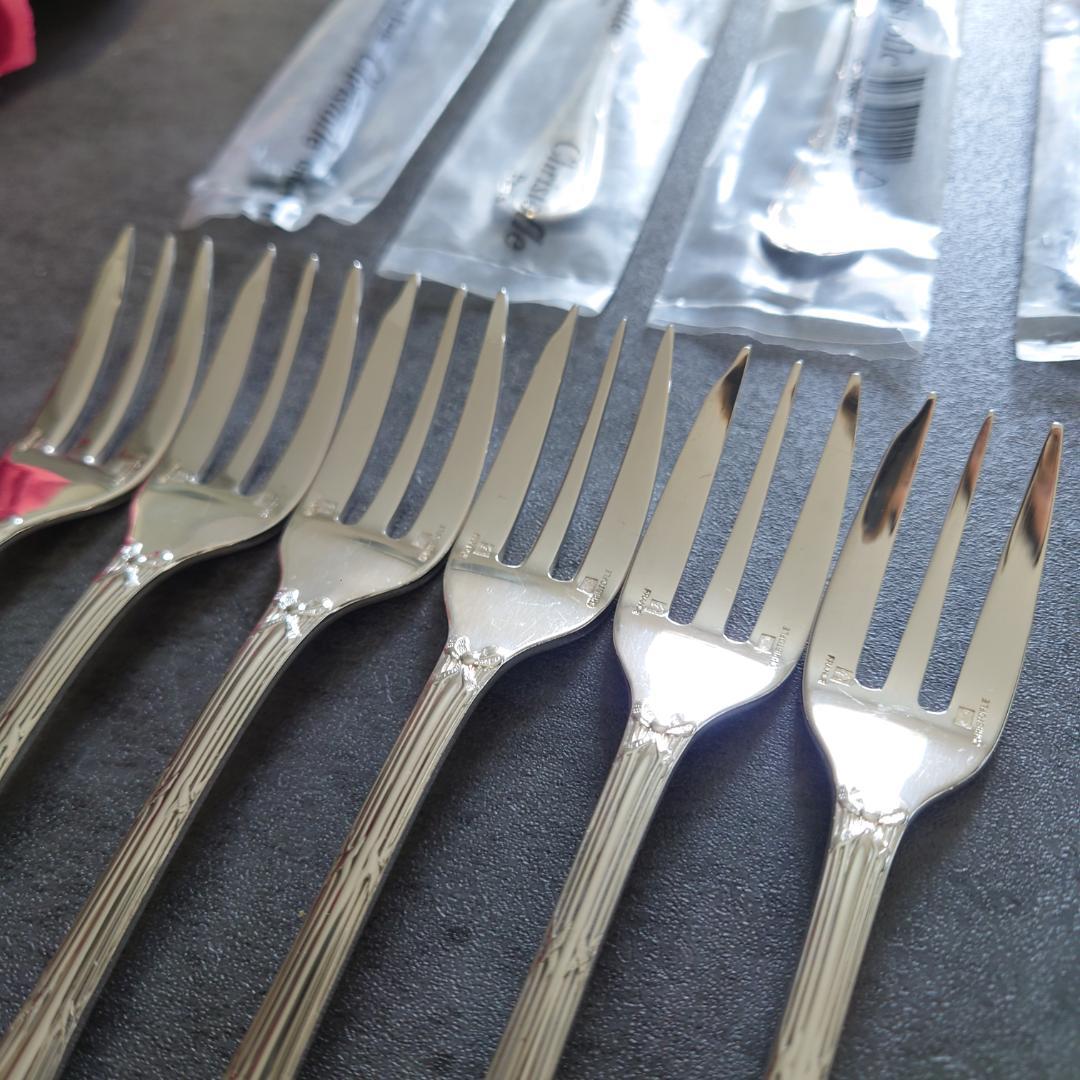 クリストフル リュバン ケーキフォーク コーヒースプーン 未開封含む 12点