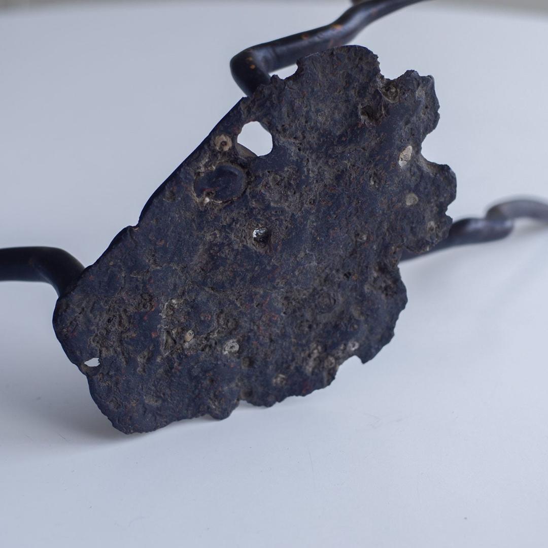 black coral / 黒珊瑚 置物 台