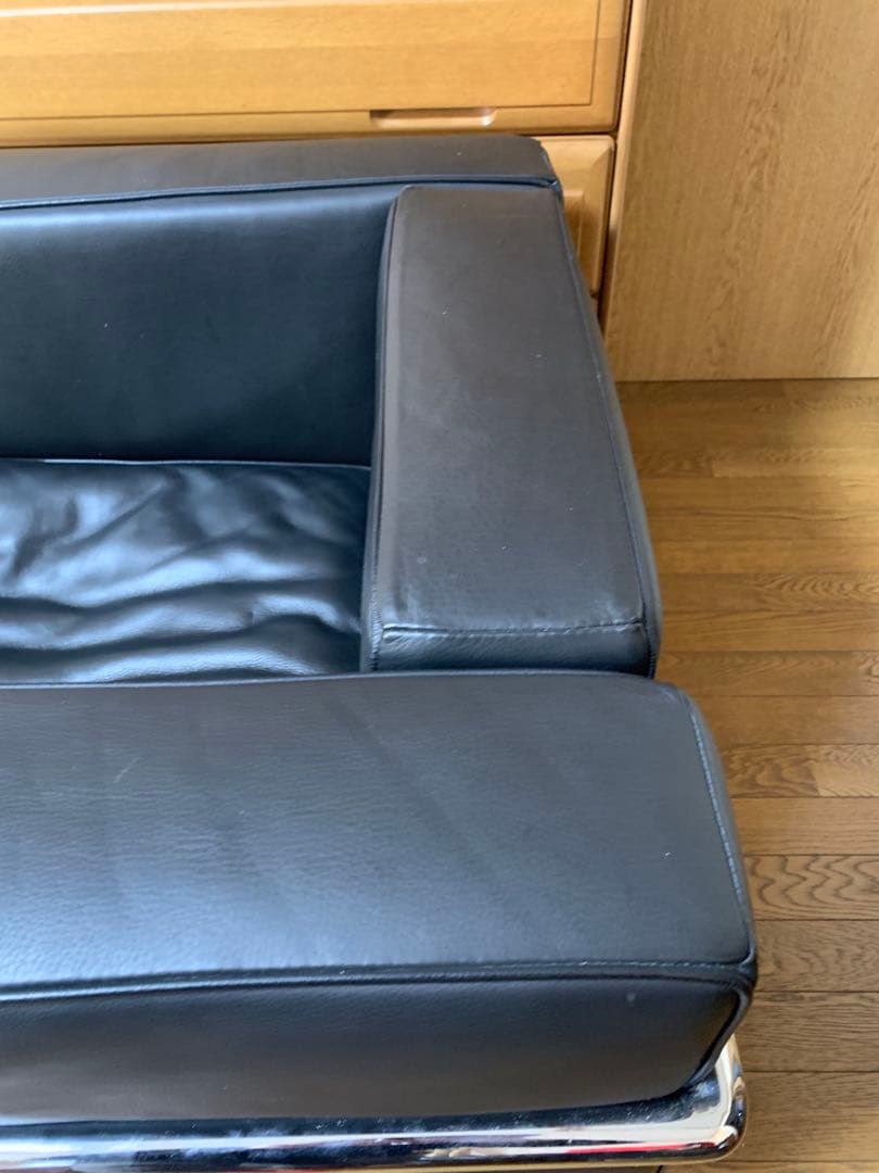 【極美品】コルビジェ LC2 シングルソファ