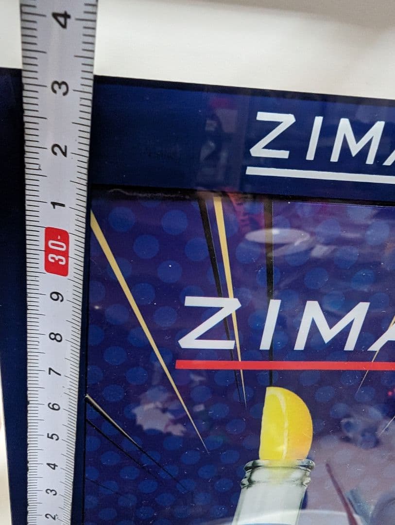 【希少版】ZIMA　ジーマ 　LED　　　クリアボトルサイン　光るディスプレイ♥