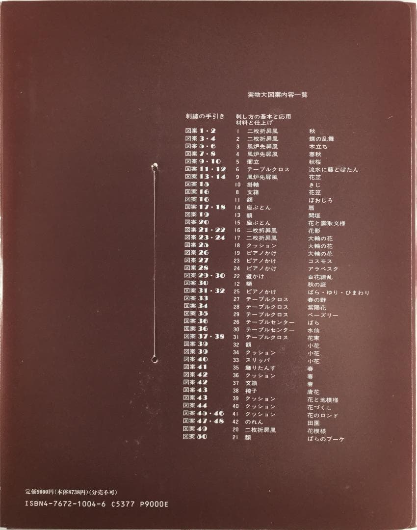 戸塚刺繍作品集　第4巻