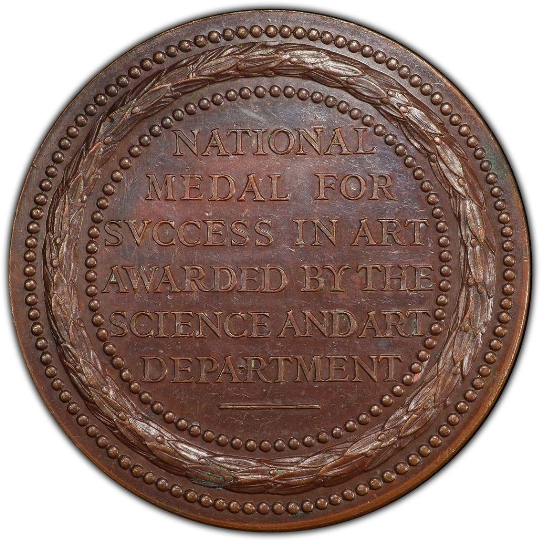 1856年 イギリス 芸術祭 ビクトリア 女王 銅メダル PCGS SP58 - メルカリ