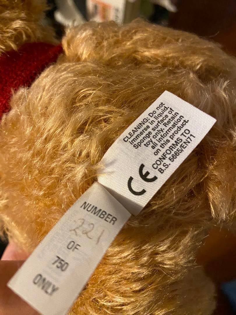 【750体限定】メリーソート テディベア トフィー ファーネル 限定品