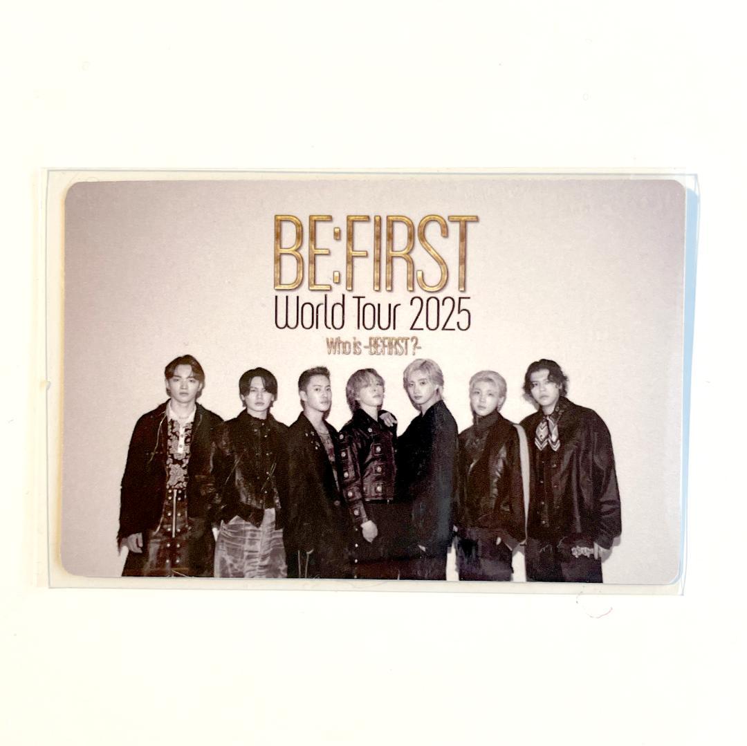 BE:FIRST ワールドツアー アムステルダム VIP トレカ ステッカー