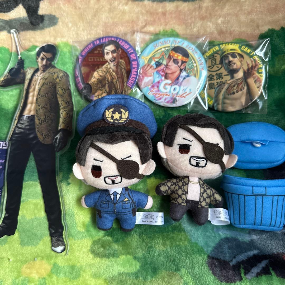 龍が如く セガラッキーくじ 真島吾朗 ぬいぐるみ - メルカリ