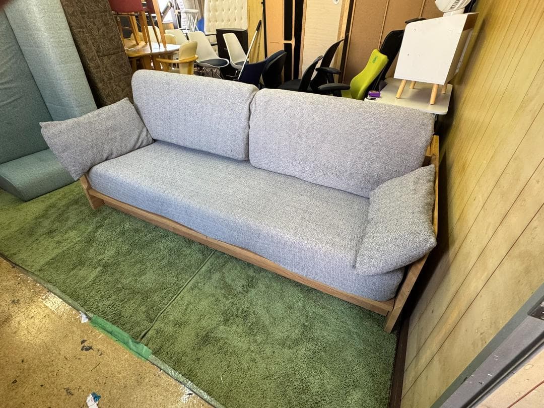 (4253W2)*ニトリ3wayソファベッド