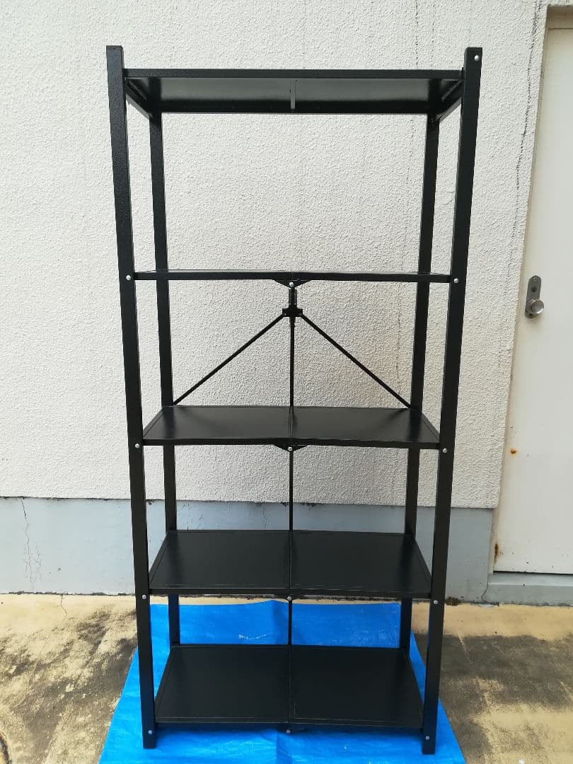 折りたたみ スチールラック 棚 店舗 什器【大阪お引取り】 ￥17,880 軽量