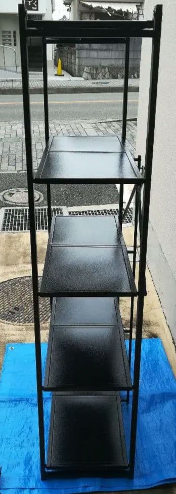 折りたたみ スチールラック 棚 店舗 什器【大阪お引取り】 ￥17,880 軽量