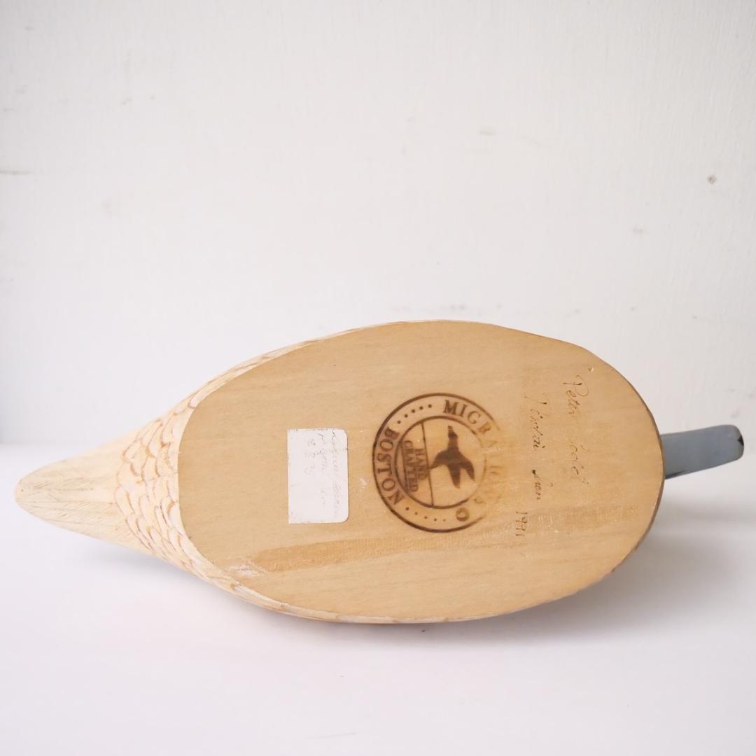 デコイ 置物　鴨　カモ　　ビンテージ