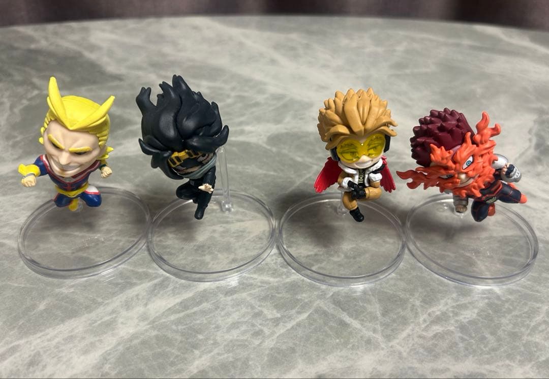 ヒロアカ フィギュア 9体＋おまけ キューポスケット - メルカリ