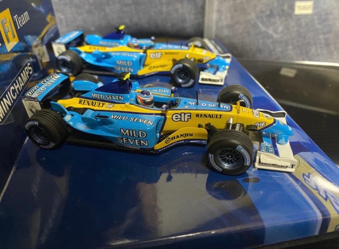 マイルドセブン ルノーRS23 #7 トゥルーリ #8 アロンソ2003 - メルカリ