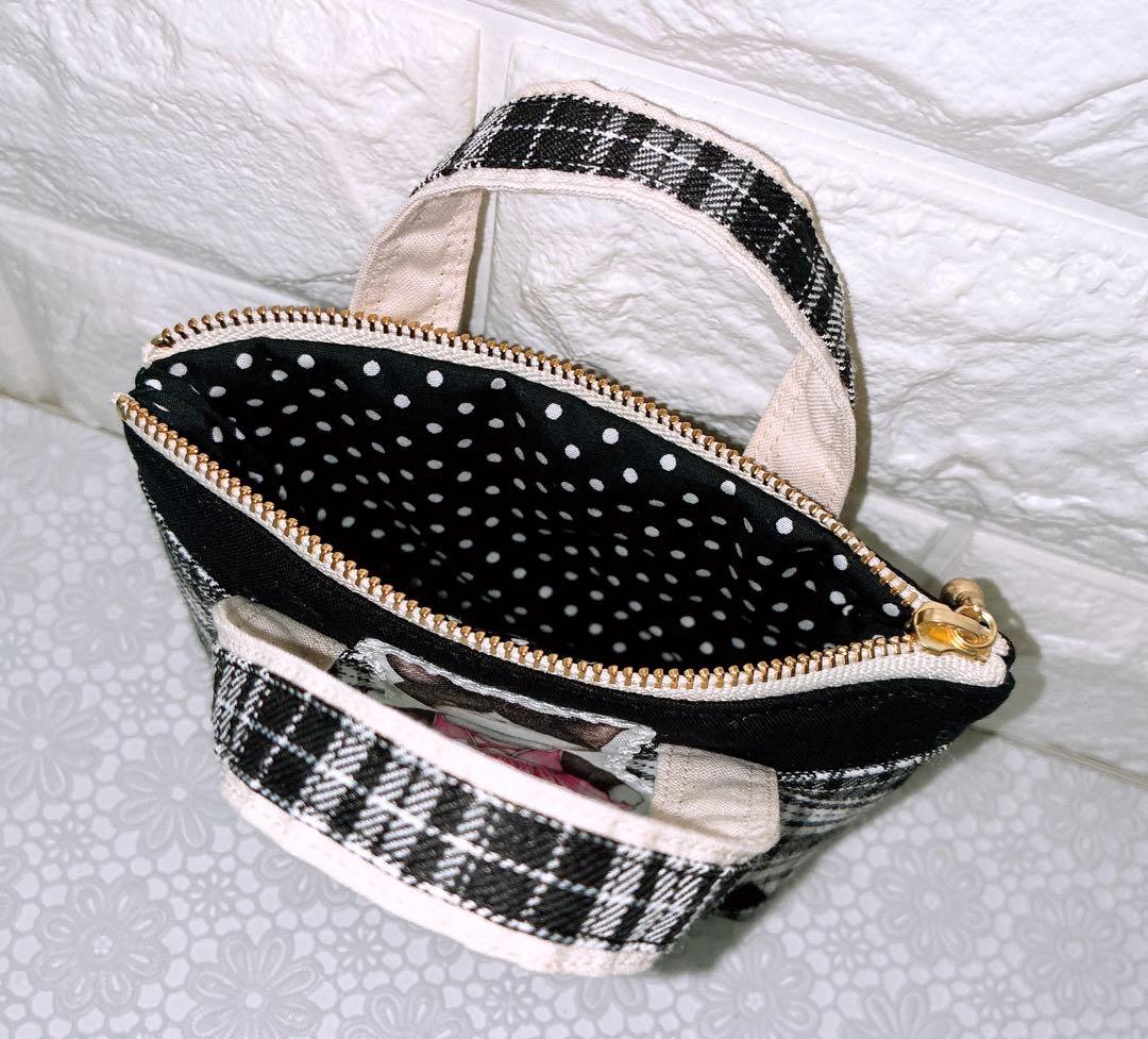 トート風ミニポーチ＆まぁるい巾着♡コヤンイサムチョン - メルカリ