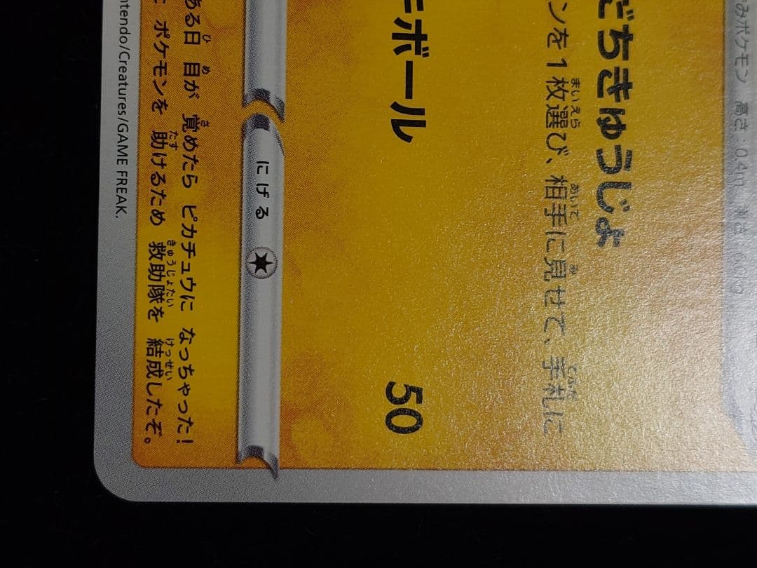 救助隊DXのピカチュウ