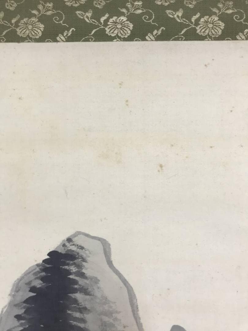 真作/杉渓六橋/山水画賛/山水図/掛軸/名家伝来/AD-832 - メルカリ