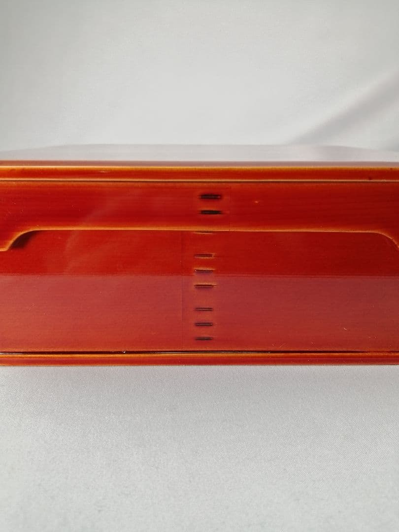 【茶事道具】春慶塗大徳寺重　５客セット　重箱、弁当箱、主菓子　懐石道具376