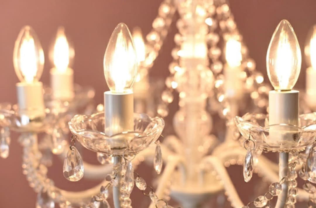 LEDライト付 プリンセス シャンデリア 8灯 ライト・照明器具 天井