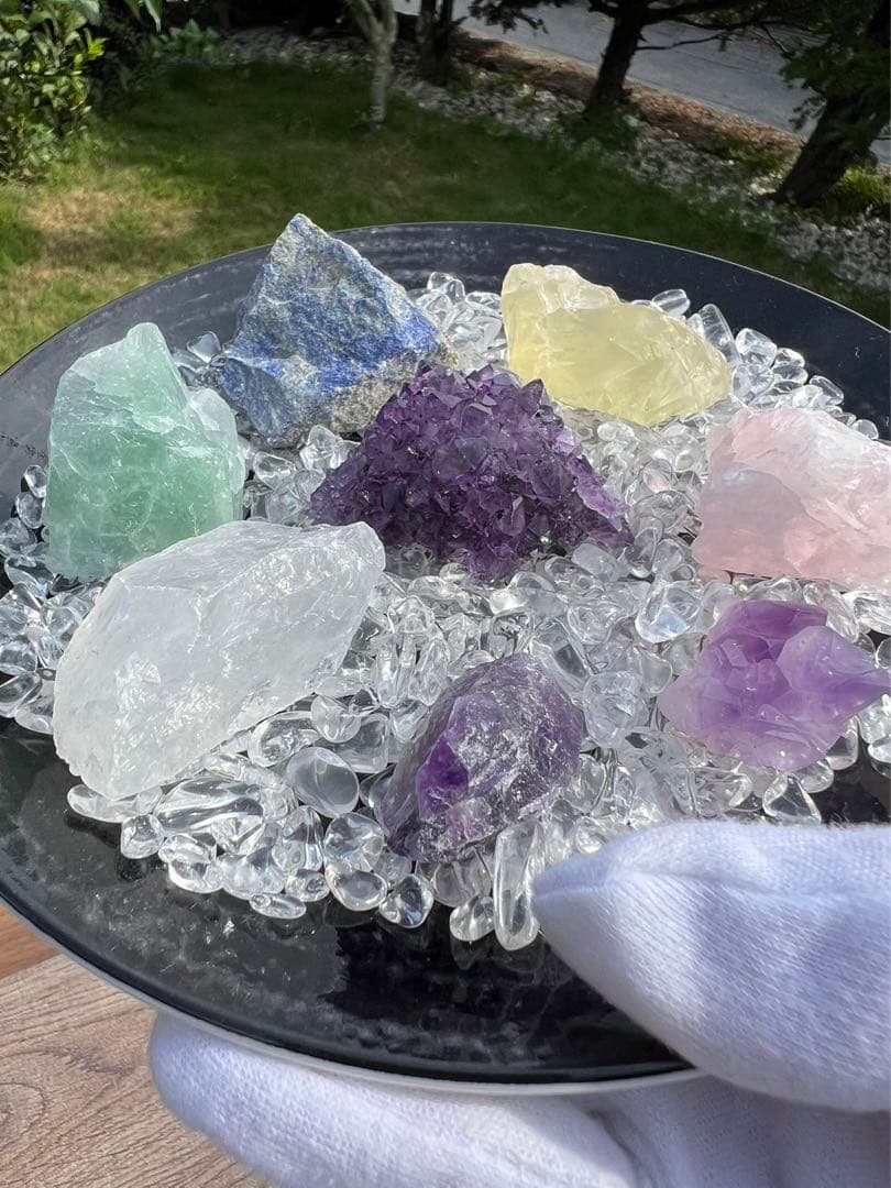 A134 天然石 詰め合わせ ミックス 原石セット パワーストーン 自然石