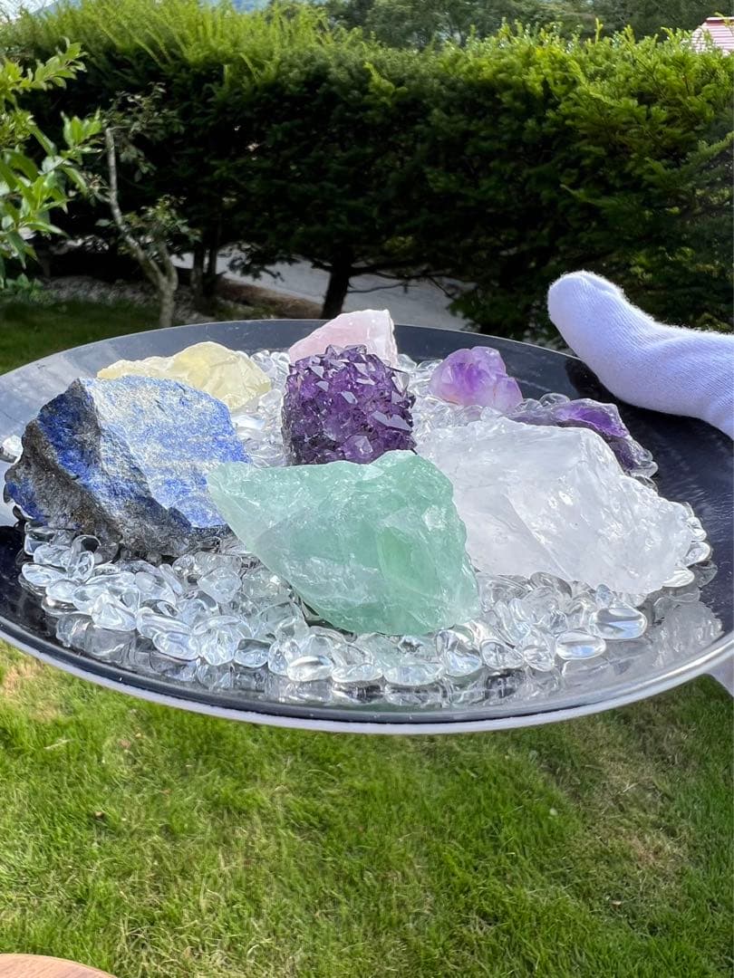 A134 天然石 詰め合わせ ミックス 原石セット パワーストーン 自然石