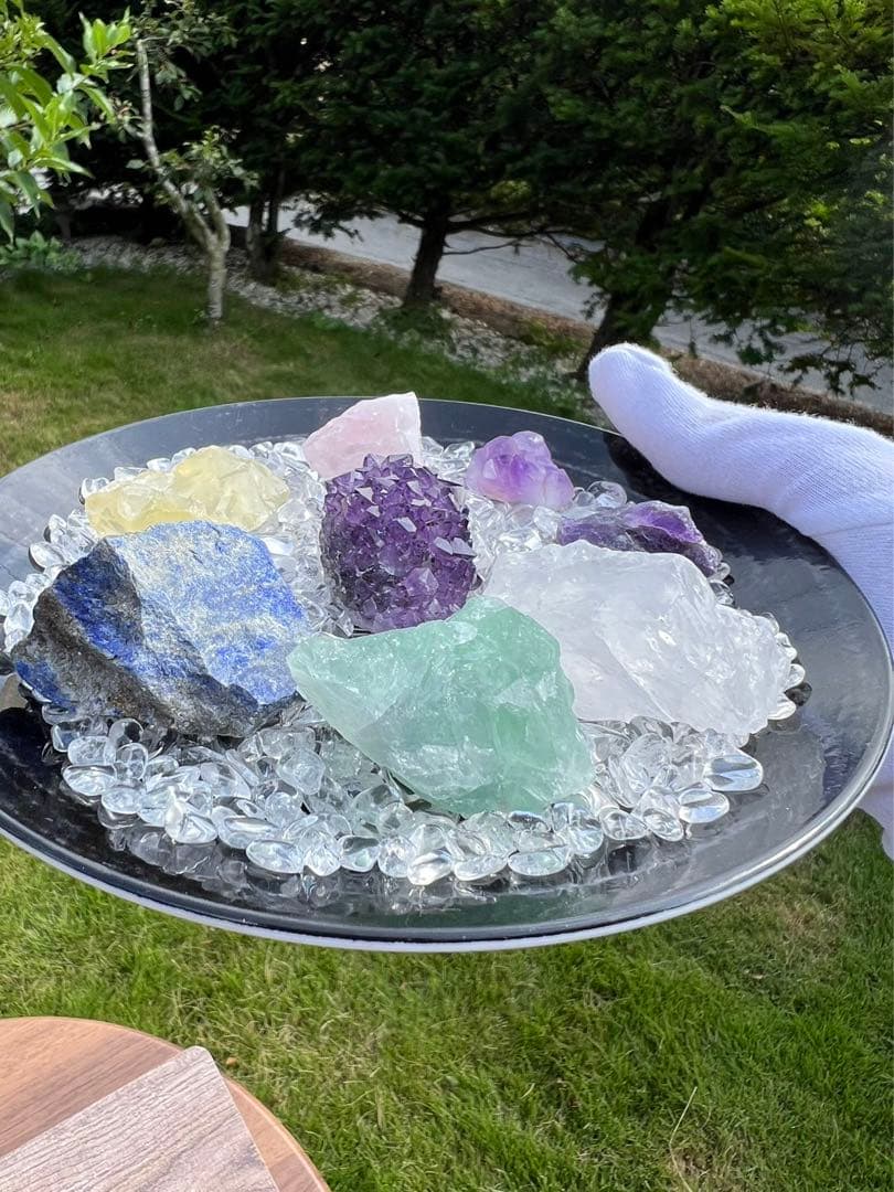 A134 天然石 詰め合わせ ミックス 原石セット パワーストーン 自然石