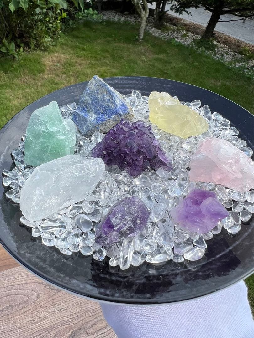 A134 天然石 詰め合わせ ミックス 原石セット パワーストーン 自然石