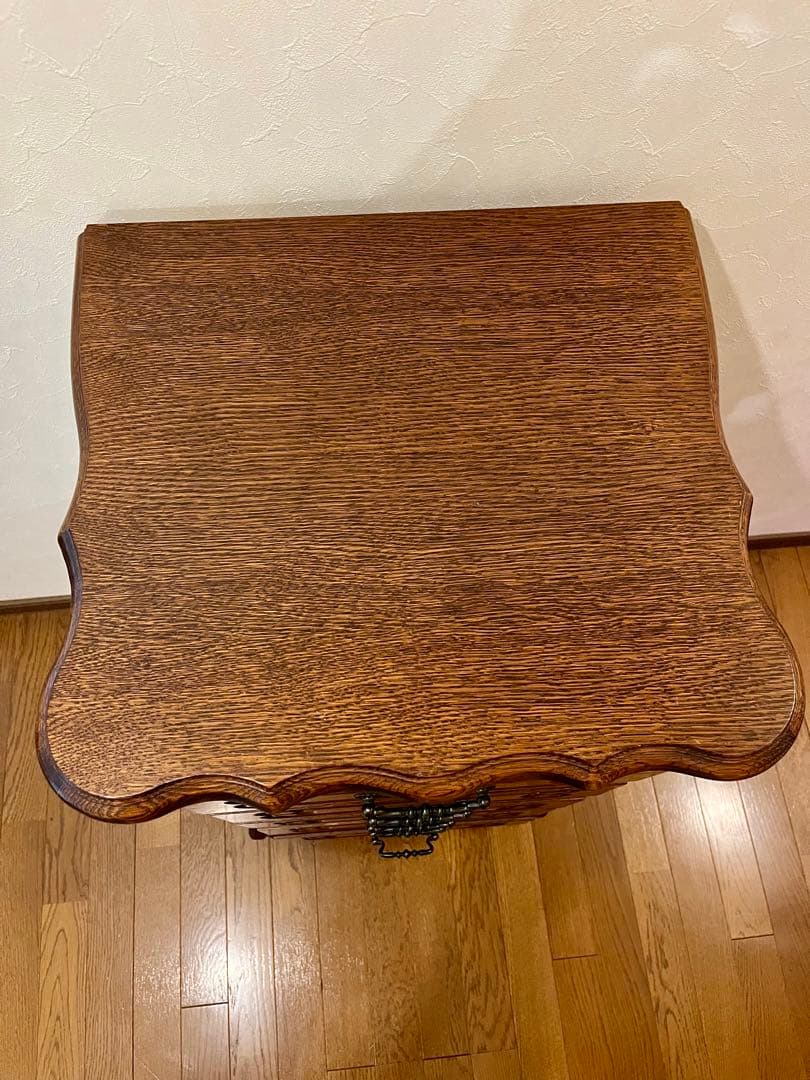 ルーマニア製 5段チェスト チェスト 輸入家具 三越ブルージュ クラシック猫足