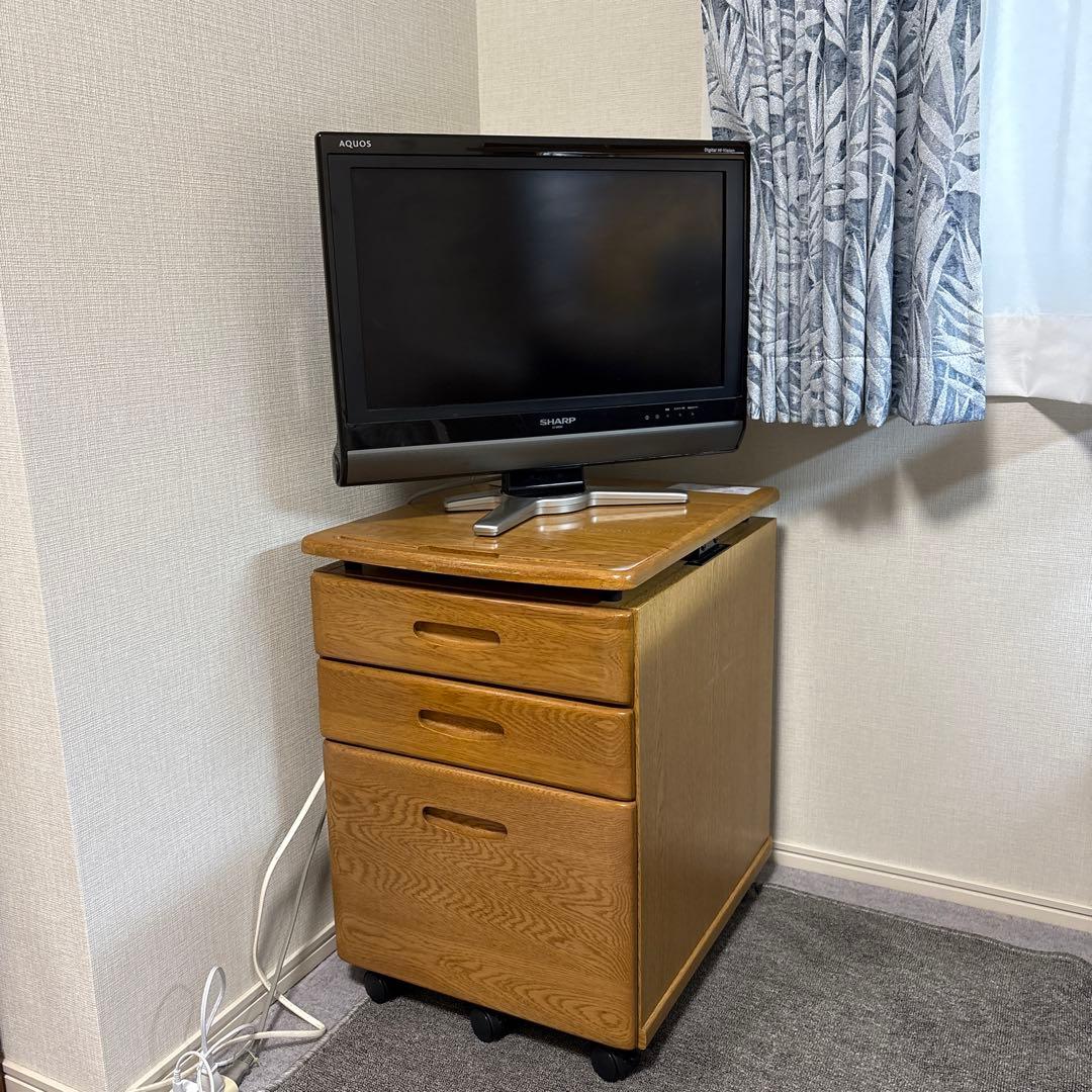 送料込③学習机用ワゴン　光製作所